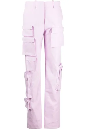 OFF-WHITE High-waisted cargo trousers
