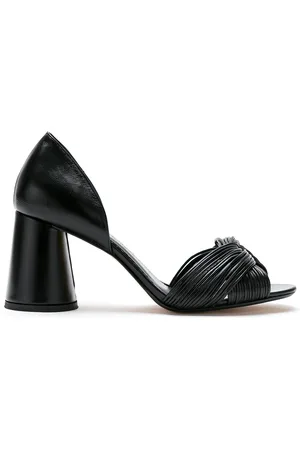 Sarah Chofakian Colagem leather sandals