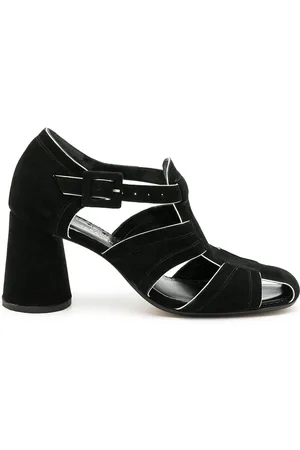 Sarah Chofakian Austin cut-out 70mm sandals