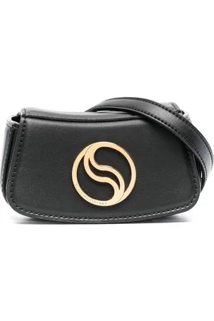Stella McCartney S logo plaque curved belt bag