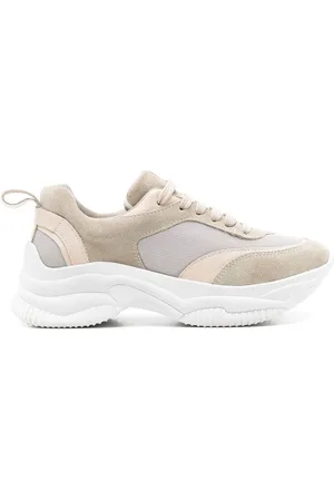 Sarah Chofakian Bell panelled low-top sneakers