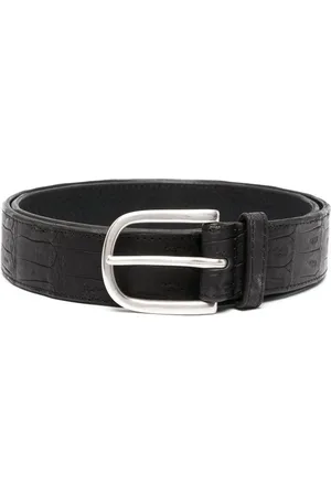 Orciani Animal-embossed leather belt