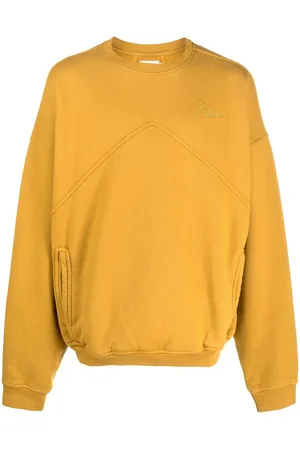 Rhude Logo-embroidered panelled sweatshirt