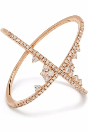DJULA 18kt rose gold Fairy Tale X diamond ring