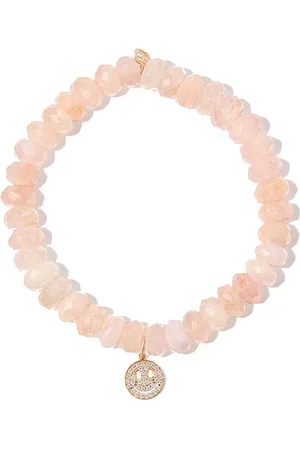Sydney Evan 14kt yellow andalusite and diamond bracelet