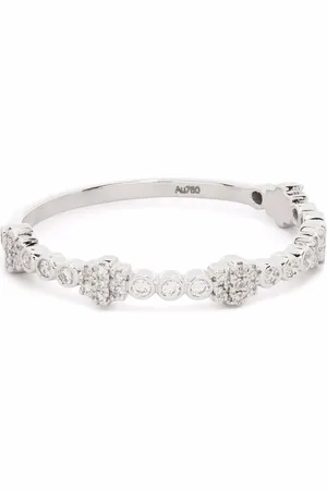 DJULA 18kt white gold Accumulation diamond ring