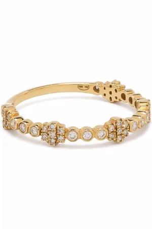 DJULA 18kt yellow Accumulation diamond ring