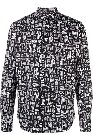 Comme des Garçons Logo-print long-sleeve shirt