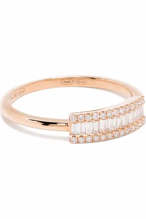 DJULA 18kt white Éclat diamond ring