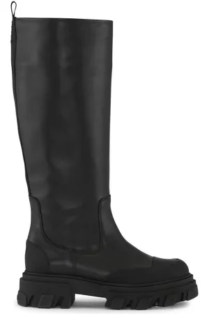 Ganni Cleated Tubular knee boots