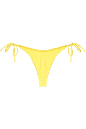 Moschino Logo-patch bikini bottoms