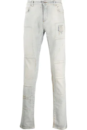 FAITH CONNEXION Slim-fit stonewashed jeans