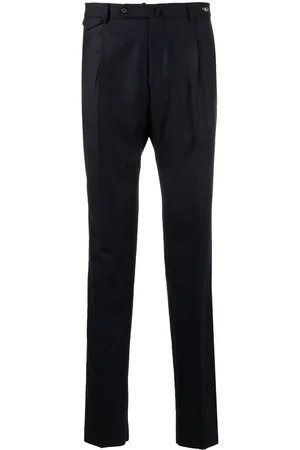 TAGLIATORE Tailored virgin wool trousers