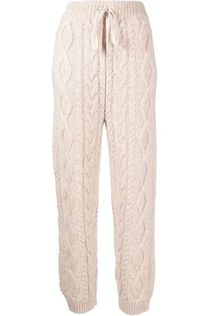 Low Classic Cable-knit straight trousers