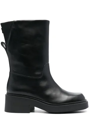 Furla Attitude leather mid-calf boots