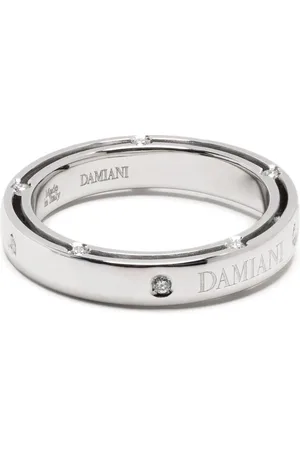 Damiani 18kt white gold D.Side diamond ring