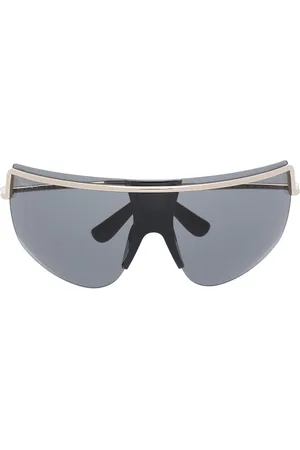 Max Mara Oversized-frameless tinted sunglasses