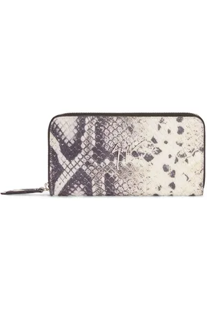 Giuseppe Zanotti Charlotte snakeskin wallet