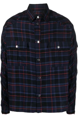 Kennel & Schmenger Plaid-check print shirt