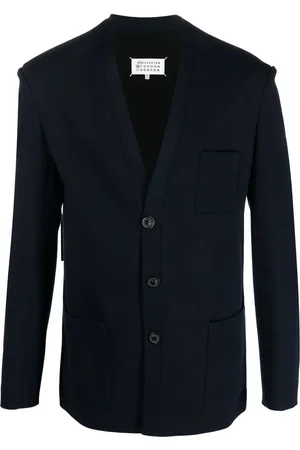 Maison Margiela Milano-stitch single-breasted blazer