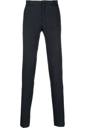 Incotex Elasticated-waist straight-leg trousers
