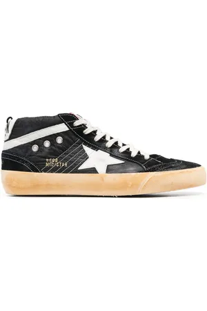 Golden Goose Mid Star lace-up sneakers