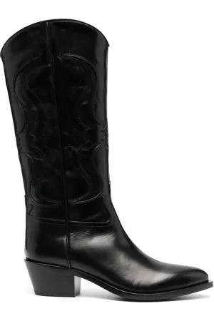 SARTORE Knee-high leather cowboy boots