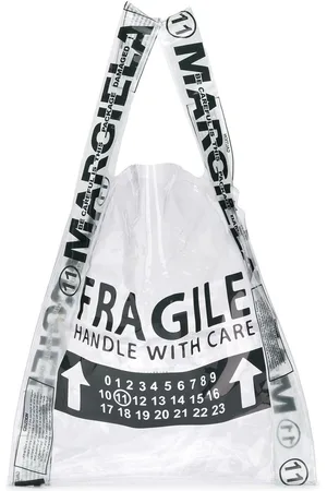 Maison Margiela Fragile shopper tote