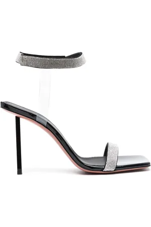 Amina Muaddi Rih 110mm crystal-embellished sandals