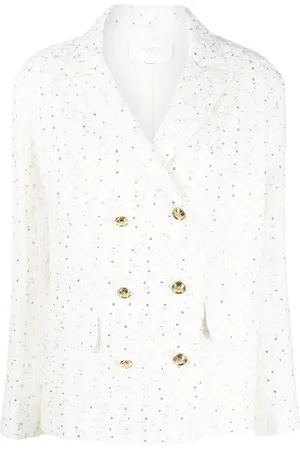 Giambattista Valli Sequin double-breasted blazer