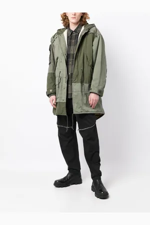 Undercoverism Deconstructed hooded parka