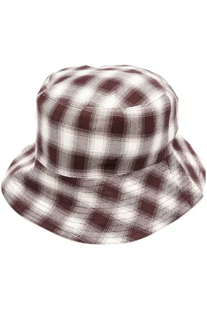 BODE Checked bucket hat