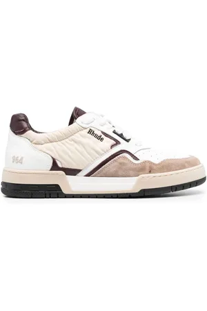 Rhude Lace-up logo-patch sneakers