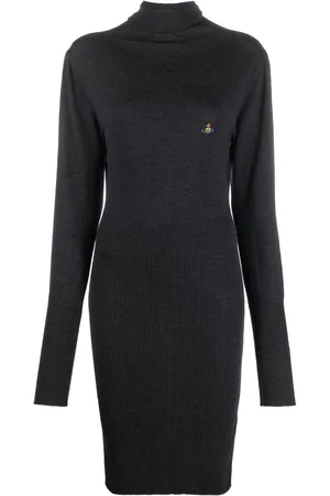 Vivienne Westwood Bea orb-embroidered knitted dress