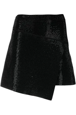 ANDREADAMO Crystal-embellished mini skirt