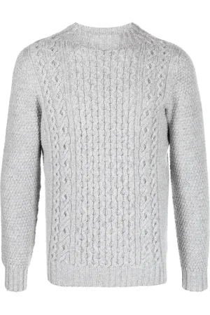 DRUMOHR Cable-knit fitted jumper
