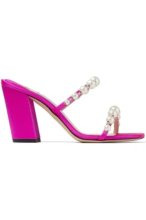Jimmy Choo Amara satin 85mm sandals