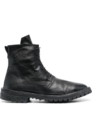 Moma Lace-up leather ankle boots