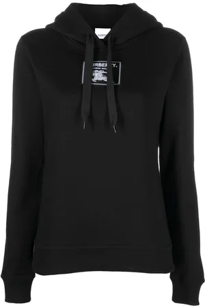 Burberry Logo-patch pullover hoodie