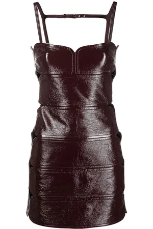 Courrèges Sleeveless panelled minidress