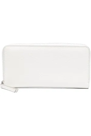 Maison Margiela Four-stitch zip-around wallet
