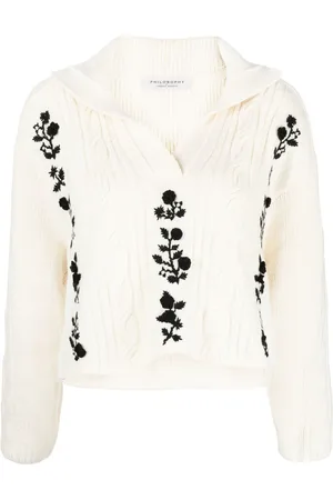 Serafini Cable-knit wool sweater