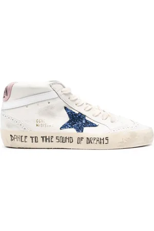 Golden Goose Mid Star lace-up sneakers