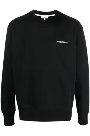 Norse projects Logo-print long-sleeve sweatshirt