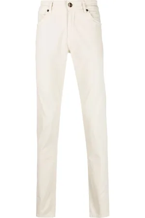 PT Torino Mid-rise straight-leg trousers
