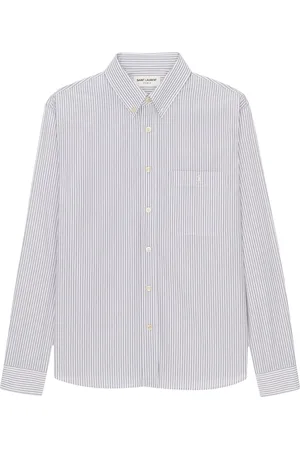 Saint Laurent Striped long-sleeve shirt