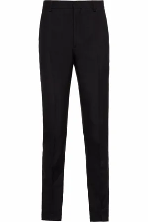 Prada Pressed-crease tailored trousers