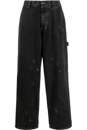 Maison Margiela Paint wide-leg jeans