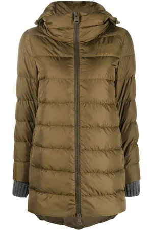 HERNO Hooded feather-down coat