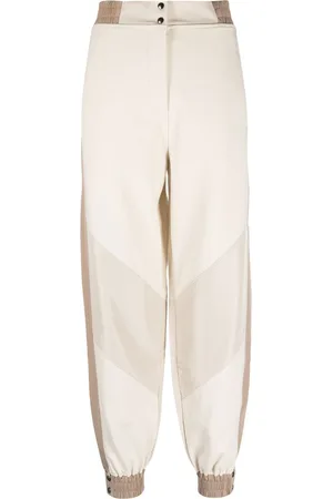 ELEVENTY Panelled jersey-knit trousers